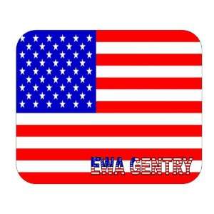  US Flag   Ewa Gentry, Hawaii (HI) Mouse Pad Everything 