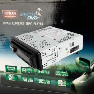   IN Dash DVD Mobile Radio Audio FM/AM Player With Remote Control  