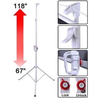 72 169 Portable Tripod Projector Projection Screen w/ Stand 63x35 