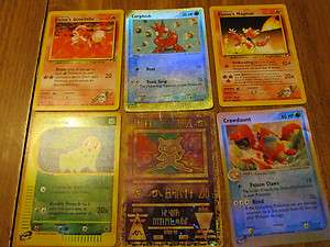 RARE Pokemon cards KIDS COLLECTION 6 CARDS  