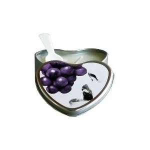  Grape Edible Heart Suntouched Candle   4.7 oz Health 