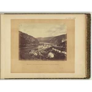   the Shenandoah,Potomac at Harpers Ferry,West Virginia,WV,1865,rivers