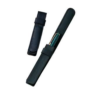 Royce Leather 914 KLG 5 Single Pen Case   Key Lime Green 