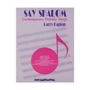  Tara Publications Say Shalom (Book) (Standard) Musical 