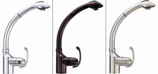    Handle Kitchen Faucet with Pull Out Spout, Chrome