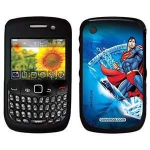   Superman Ice Design on PureGear Case for BlackBerry Curve Electronics