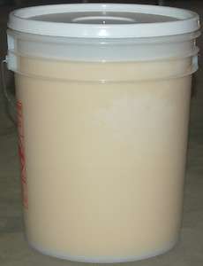 Natural Raw Unfiltered Honey in a 5 Gallon Bucket   60 lbs.  