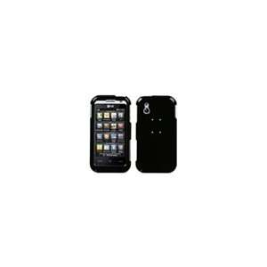  Lg Arena GT950 Solid Black Cell Phone Snap on Cover 