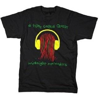 TRIBE CALLED QUEST   Ragga Circle   Black T shirt   size Small A 