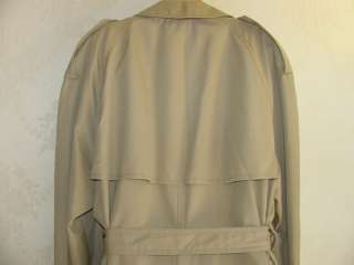 CHRISTIAN DIOR trench coat ~~~ Beige Classic Double breast Zip off 