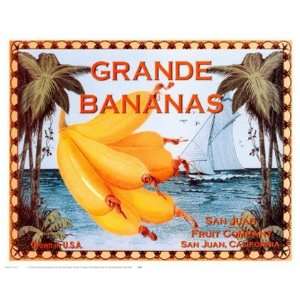  Grande Bananas by Miles Graff 14x12