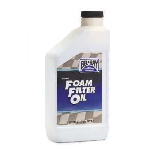  Bel Ray Foam Filter Oil   1 Liter 93900 BT1LC Automotive