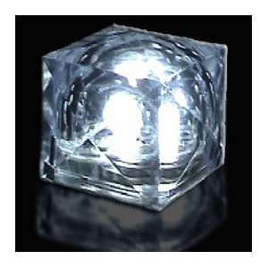  Crystal Ice Cube White 