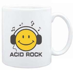 Mug White  Acid Rock   Smiley Music 