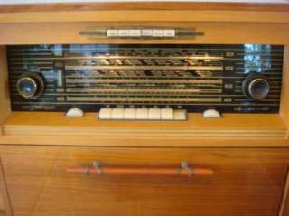 Mid Century Kuba 3954 Stereo Console Receiver Riva 810  