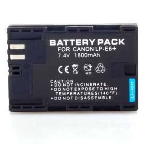   Decoded LP E6 Battery For Canon EOS 5D Mark II 60D