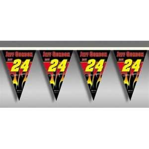   #24 NASCAR 25ft Pennant Banner Flags 