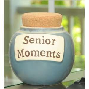  Tumbleweed Pottery Senior Moments Money Jar