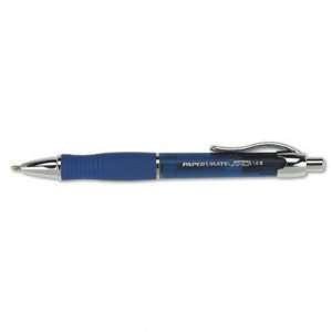  Apex Retractable Ball Pen   Translucent Blue Brl, Bold Pt 