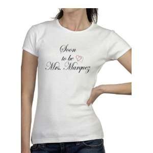  Soon to Be Mrs Fitted TEE Wedding Tshirt 