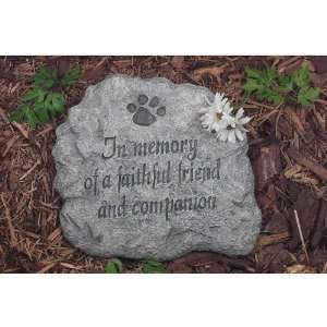  Evergreen Garden Stone Pet Memorial Patio, Lawn & Garden