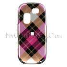 Samsung Gravity 2 T469 Case  Pink Plaid Faceplate House