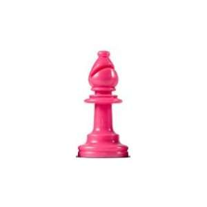  Pink Replacement Chess Piece   Bishop 2 5/8 #REP0147 