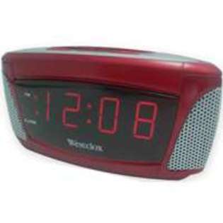 RCA RCD30 ALARM CLOCK WITH 1.4 RED DISPLAY