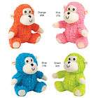   Fuzzy Monkey Plush Dog Toys Discount Squeaky Squeaker Puppy Dogs Toy