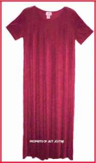 Jostar no iron slinky long short sleeve dress S 3X  