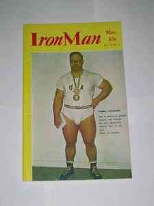 Iron Man Magazine March 1965 Norbert Schemansky  