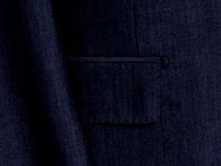 Daniele $1295 Dark Blue Melange Men Dress Suit Reg Cut  