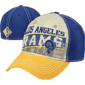 Los Angeles Rams Retro Sport Canvas Slouch Flex Fit Hat  