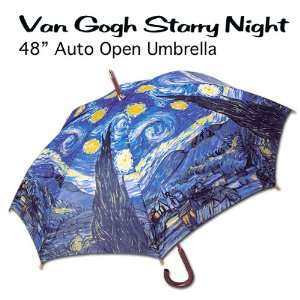   Umbrella Van Gogh Starry Night by LaSelva Designs 