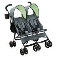 Delta Childrens LX Side x Side Stroller   Lime 