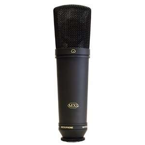  MXL 2003A Large Gold Diaphragm Condenser Microphone with 