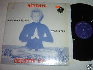 COLETTE MAHER Detente LP Sommeil Eveille Yoga Nidra NM  