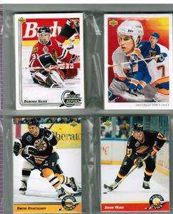 1992 93 Upper Deck New Jersey Devils Team Set 24 Cards Martin Brodeur 