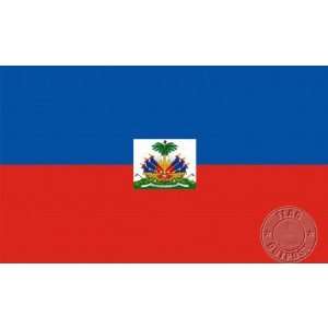  Haiti 5 x 8 Nylon Flag Patio, Lawn & Garden