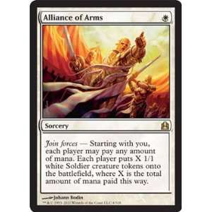  Magic the Gathering   Alliance of Arms   Commander Toys & Games