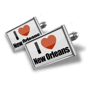 Cufflinks I Love NewOrleans region Louisiana, United States   Hand 