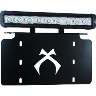   Plate Bracket with Attached 12 Low Profile LED Light Bar 