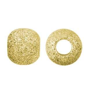    10pc 6mm Stardust Round   14k Gold Plate Arts, Crafts & Sewing