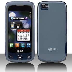  LG Sentio GS505 Transparent Clear Cover Hard Protector Case 