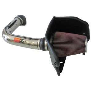  K&N 77 Series High Flow Intake Kit   Polished, for the 