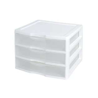 Clear Plastic Makeup Organizer With Drawers  