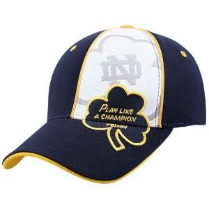  Top of the World Notre Dame Fighting Irish Navy Blue Double Vision 
