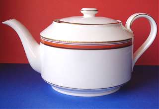 Marc Jacobs Waterford David Teapot with Lid Scarlet New  