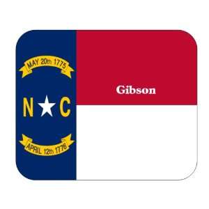   US State Flag   Gibson, North Carolina (NC) Mouse Pad 