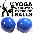 YOGA Weighted Exercise Balls for Health and Fitness